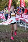 Girls under-15s National Cross Country Relay, Berry Hill Park, Mansfield. Photo:  David T. Hewitson/Sports for All Pics